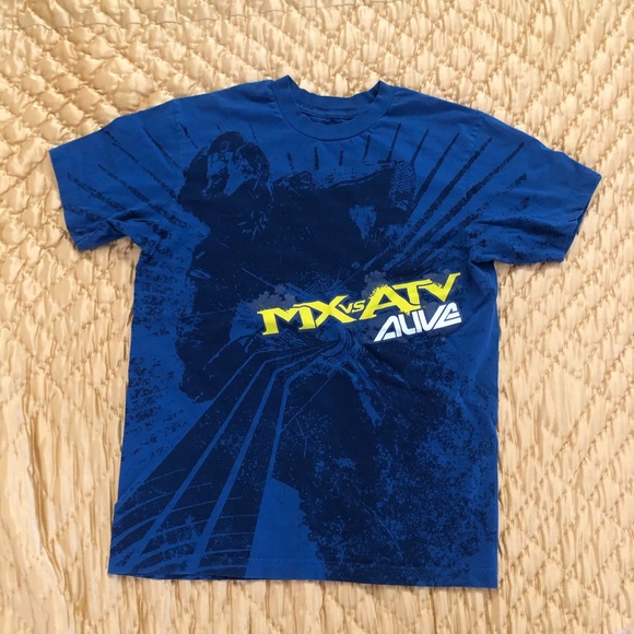 MX vs ATV Alive THQ Video Game T shirt rare - Picture 1 of 4